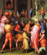 Joseph being Sold to Potiphar, Jacopo Pontormo